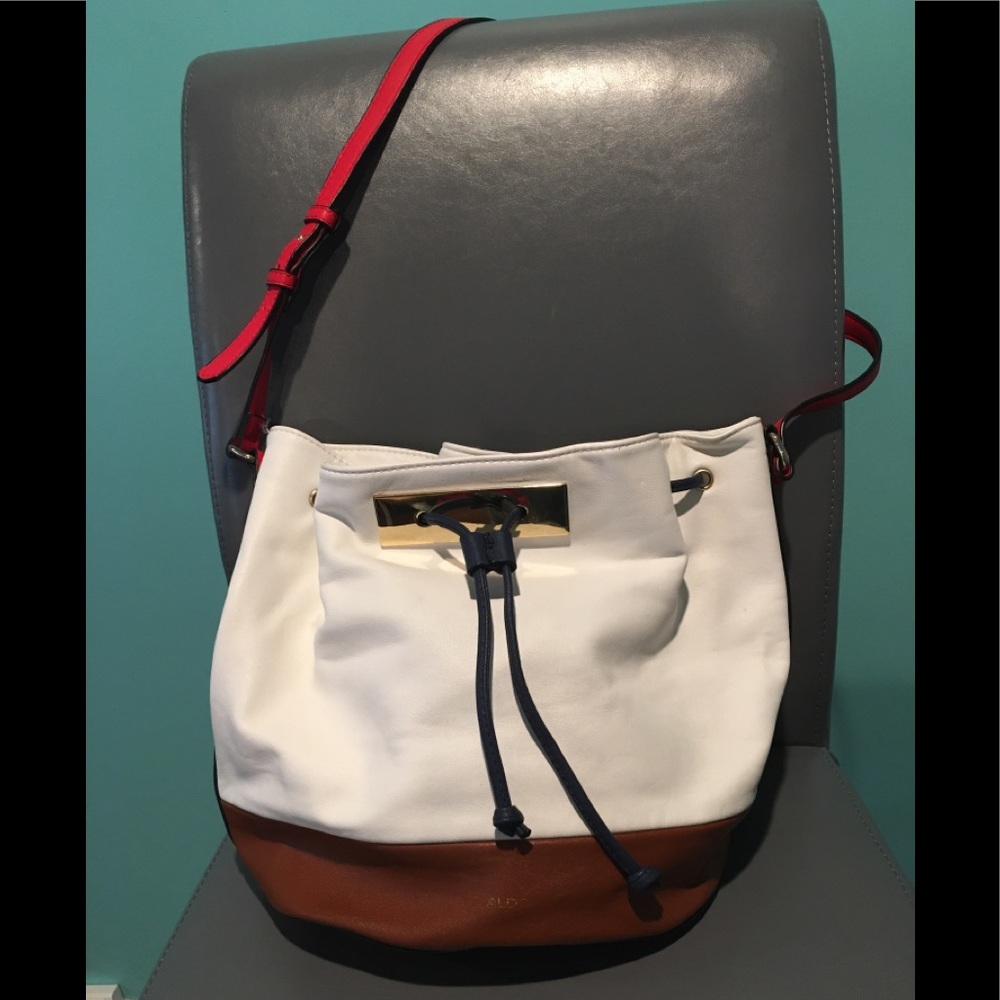 Aldo Multicolor Handbag Faux Leather.